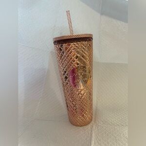 New! Rose gold special edition Starbucks tumbler 24oz